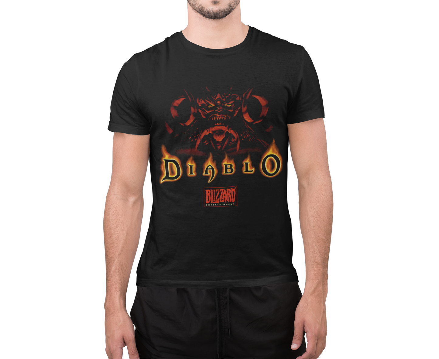 Vintage Diablo 1 Gaming Tee, Unisex Cotton Tshirt, Gamer Gift, Video Game Shirt, Diablo Fan Merchandise