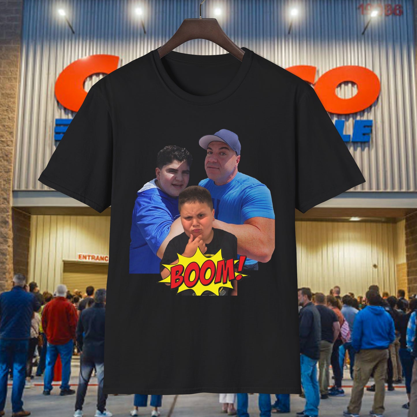 Aj Big Justice The Rizzler We Bring the Boom Meme Tshirt Costco Guys,