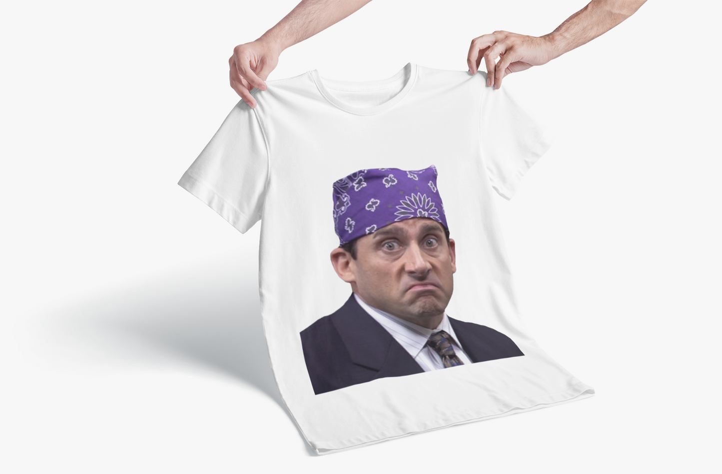 The Office Prision Mike Unisex Heavy Cotton Tee Shirt - Michael Scott, Steve Carell Fan Gift, Dundie Award Costume