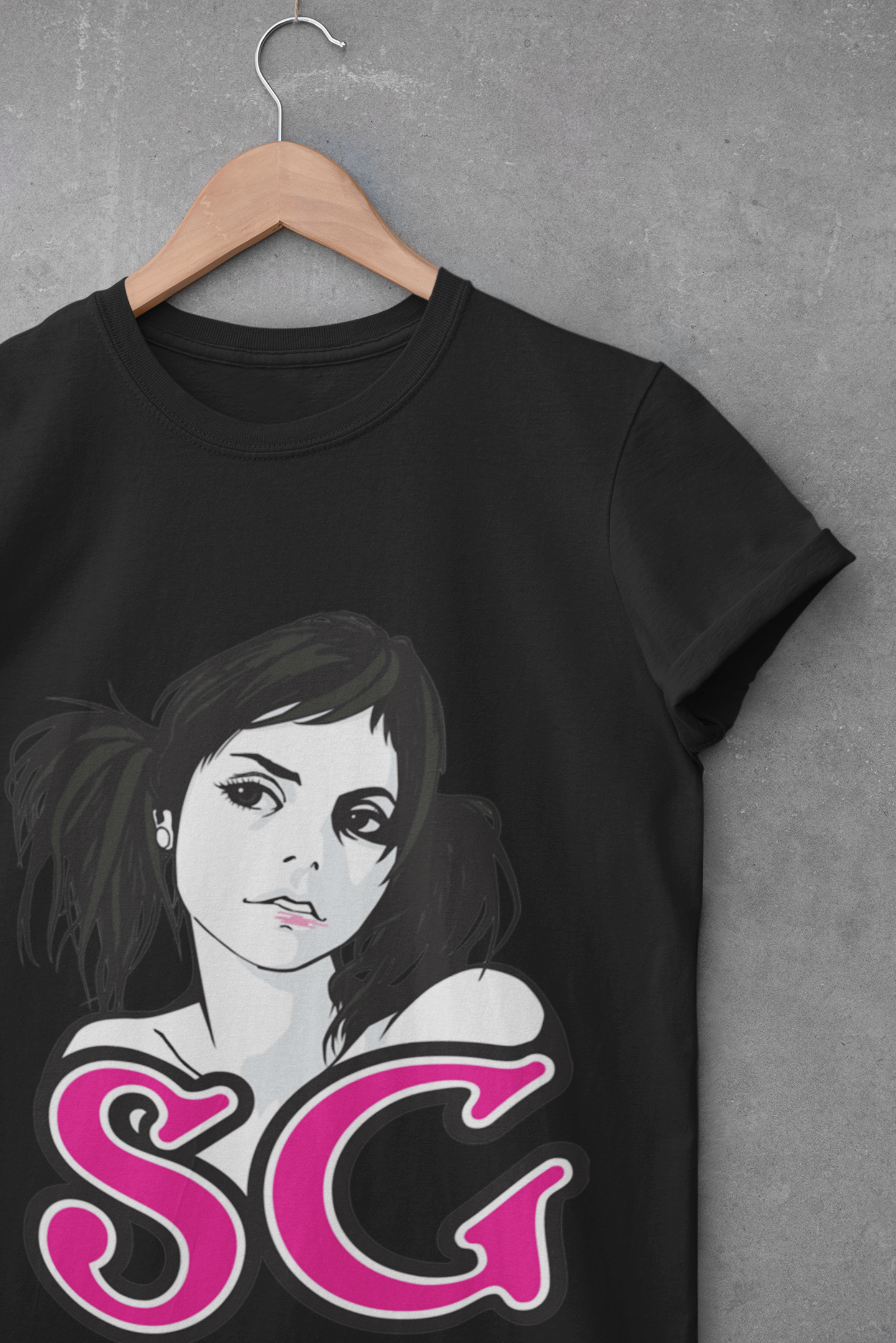 Suicide Girls SG Girls Shirt, Edgy Tattooed Women Top, Rebel Punk Rock Fashion, Unisex Cotton Tshirt, Grunge