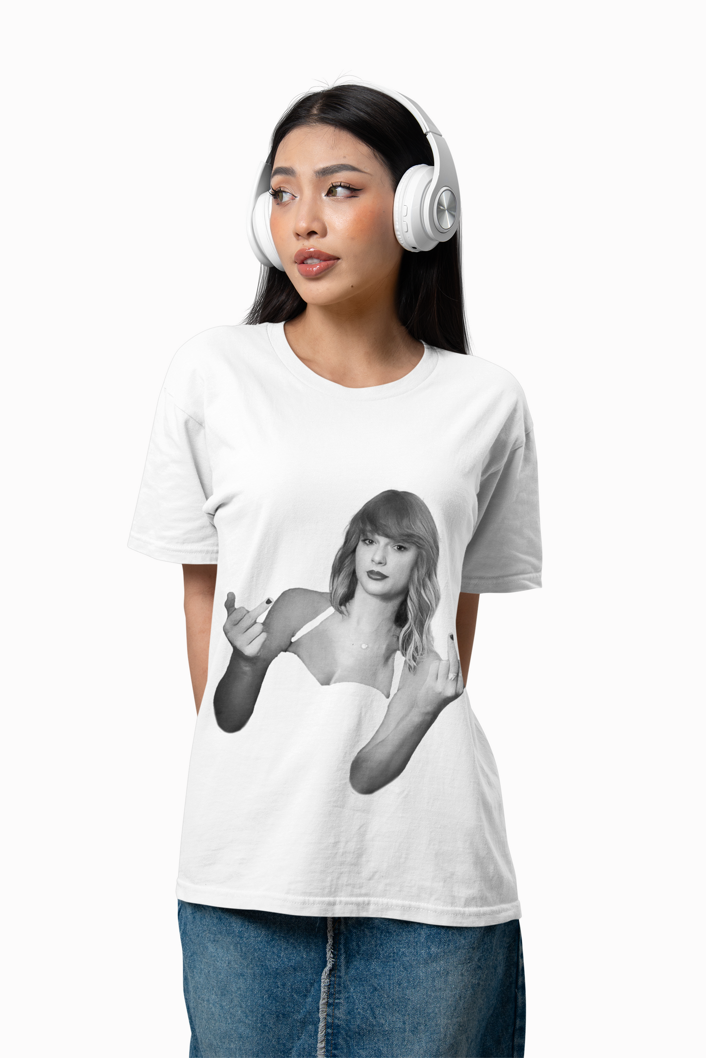 Taylor Swift, Swiftie , Middle finger Unisex Tshirt