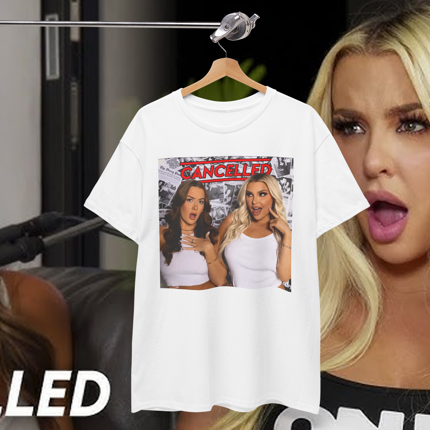 Cancelled Podcast Unisex Tee, Tana Mongeau Shirt, Brooke Schofield Fan Gift, Cancel Culture Tee,